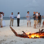 Beach event in Abaco